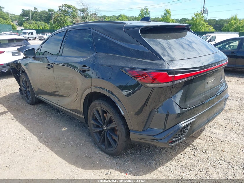 Vin: 2t2bcmea6sc021108, lot: 46296785, lexus rx 500h f sport performance 20253