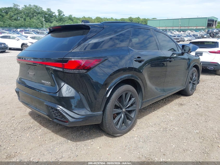 Vin: 2t2bcmea6sc021108, lot: 46296785, lexus rx 500h f sport performance 20254