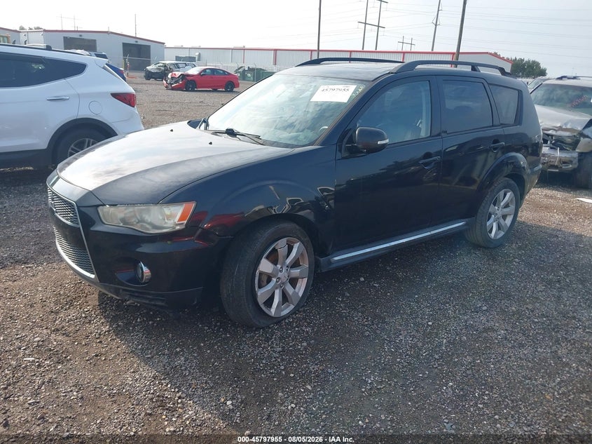 Vin: ja4js4ax9az003679, lot: 46296786, mitsubishi outlander xls 20102