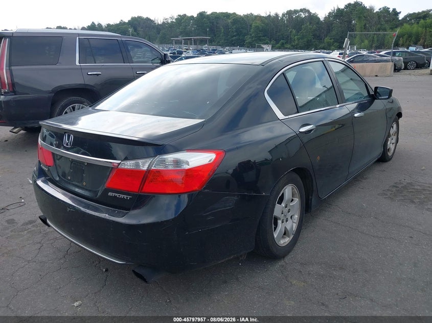 Vin: 1hgcr2f55da005701, lot: 46296788, honda accord sport 20134