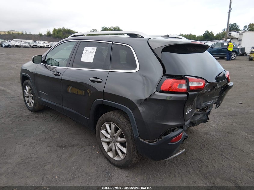 Vin: 1c4pjmds7gw122134, lot: 46296791, jeep cherokee limited 20163