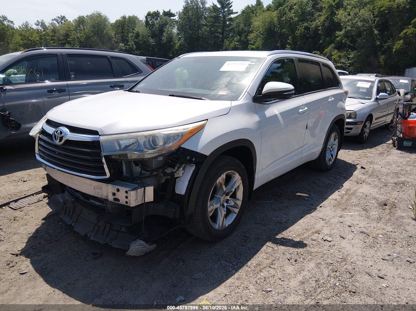 2015 TOYOTA HIGHLANDER auction photo 2
