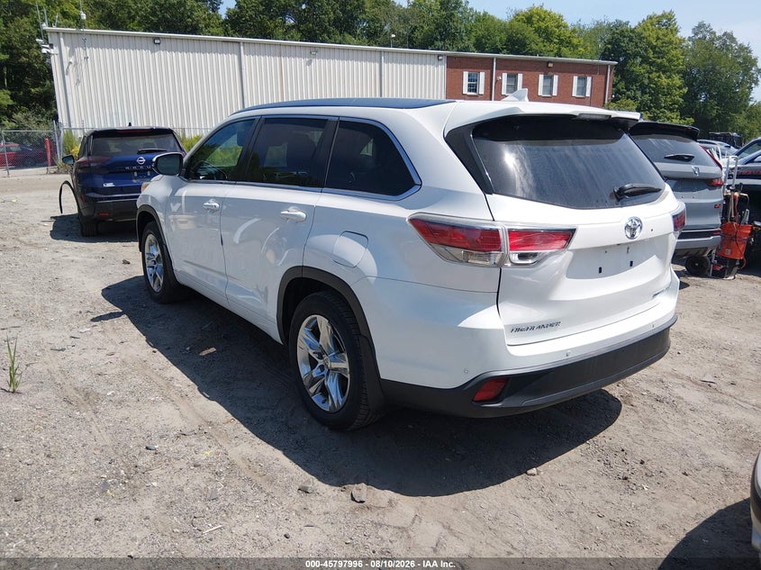 2015 TOYOTA HIGHLANDER auction photo 3