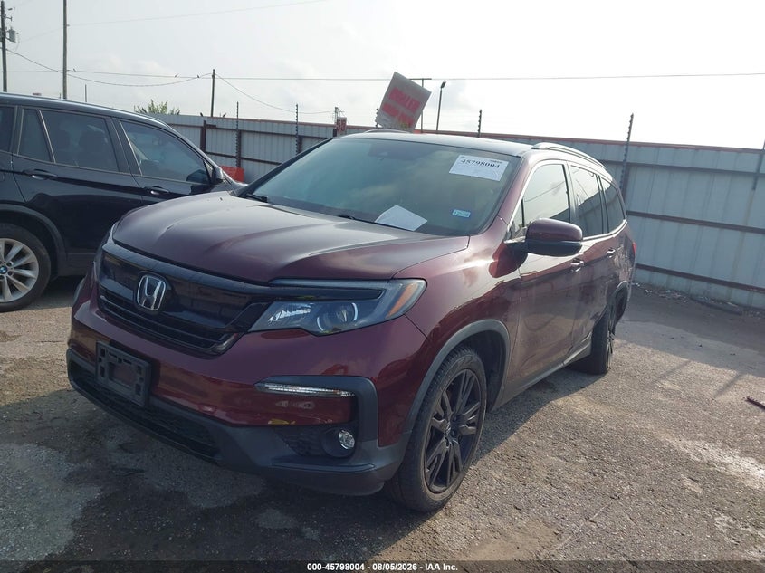 Vin: 5fnyf5h2xnb030992, lot: 46296835, honda pilot 2wd special edition 20222