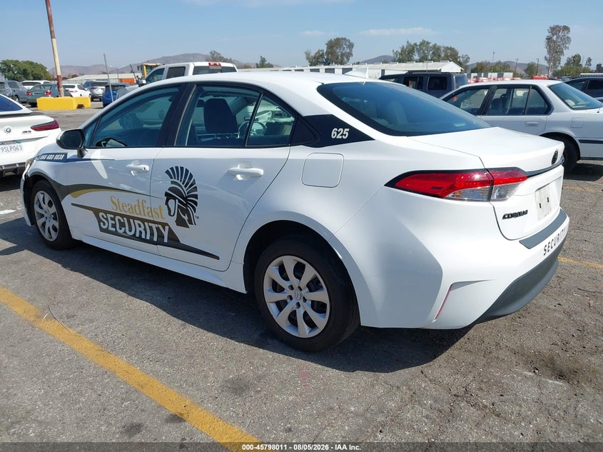 Vin: 5yfb4mde5rp142910, lot: 46296842, toyota corolla le 20243