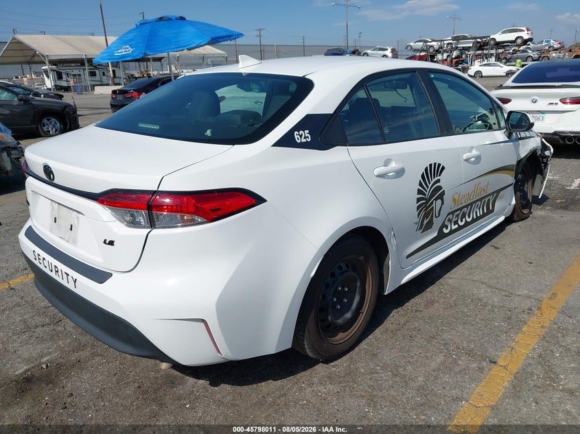 Vin: 5yfb4mde5rp142910, lot: 46296842, toyota corolla le 20244