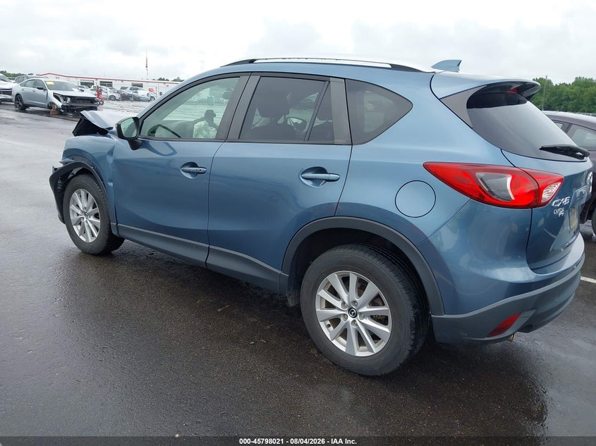 Vin: jm3ke2cy7f0467715, lot: 46296852, mazda cx-5 touring 20153