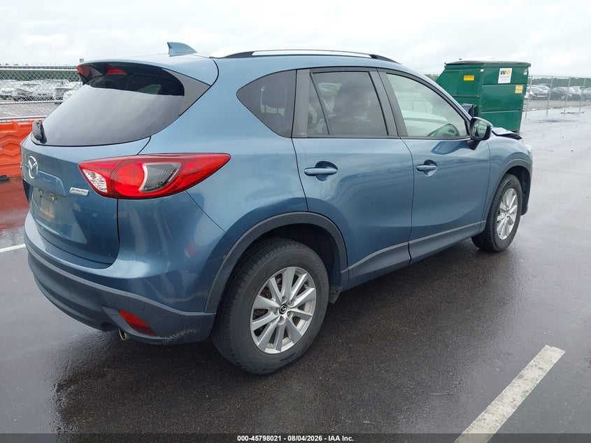 Vin: jm3ke2cy7f0467715, lot: 46296852, mazda cx-5 touring 20154