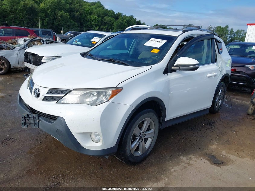 Vin: 2t3rfrev0fw234111, lot: 46296853, toyota rav4 xle 20152