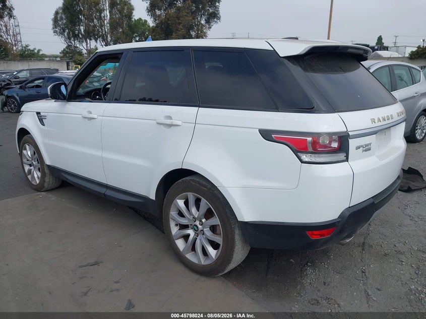 Vin: salwr2wf8ea339493, lot: 46296855, land rover range rover sport 3.0l v6 supercharged hse 20143