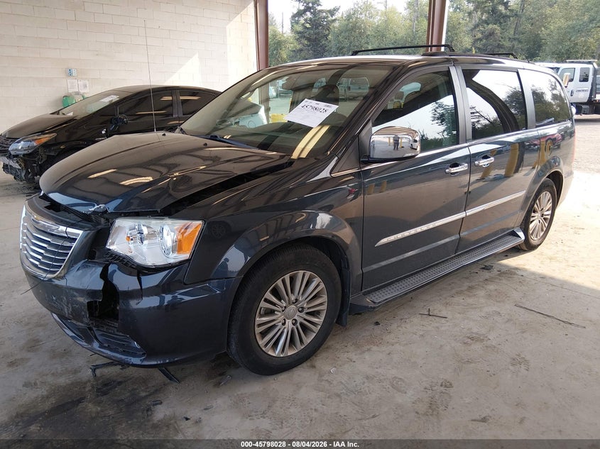 Vin: 2c4rc1cg5er234015, lot: 46296859, chrysler town & country touring-l 20142