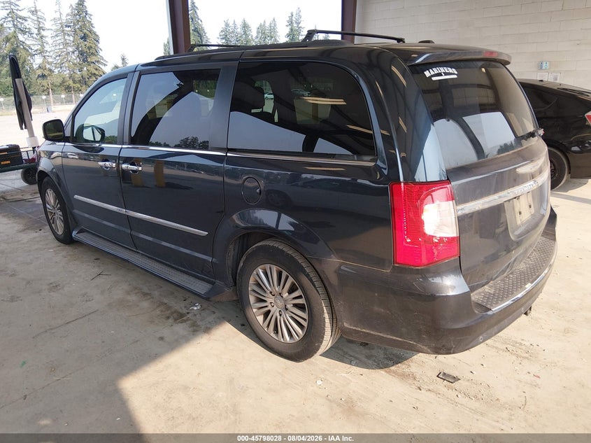 Vin: 2c4rc1cg5er234015, lot: 46296859, chrysler town & country touring-l 20143