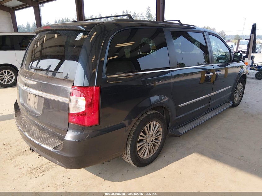 Vin: 2c4rc1cg5er234015, lot: 46296859, chrysler town & country touring-l 20144