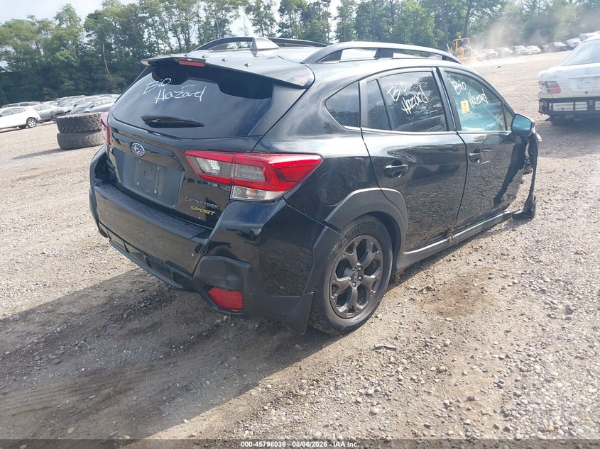 Vin: jf2gthscxnh209980, lot: 46296867, subaru crosstrek sport 20224