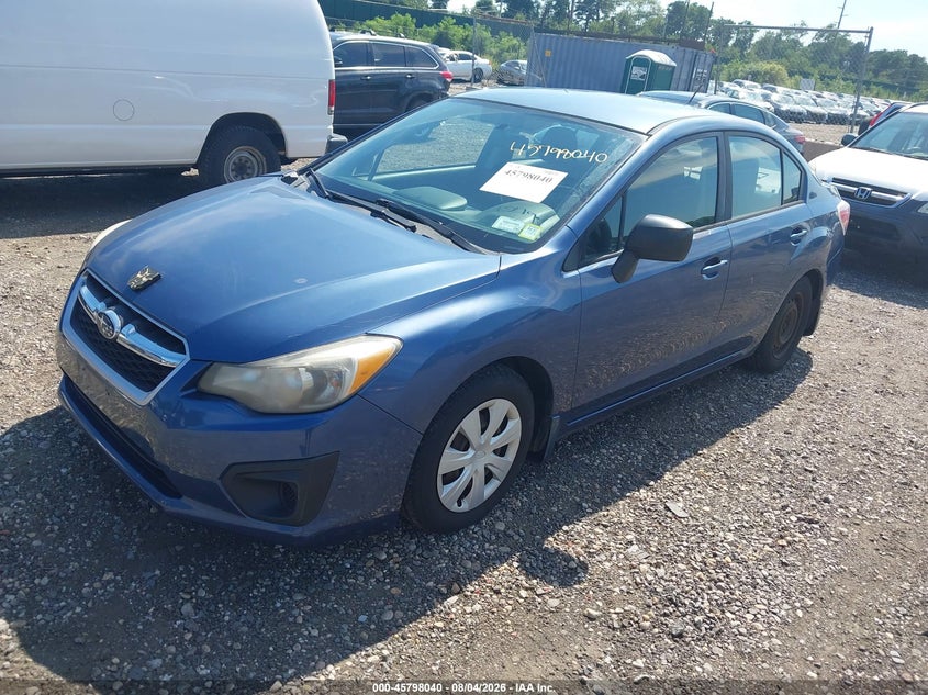 Vin: jf1gjaa68ch010968, lot: 46296871, subaru impreza 2.0i 20122