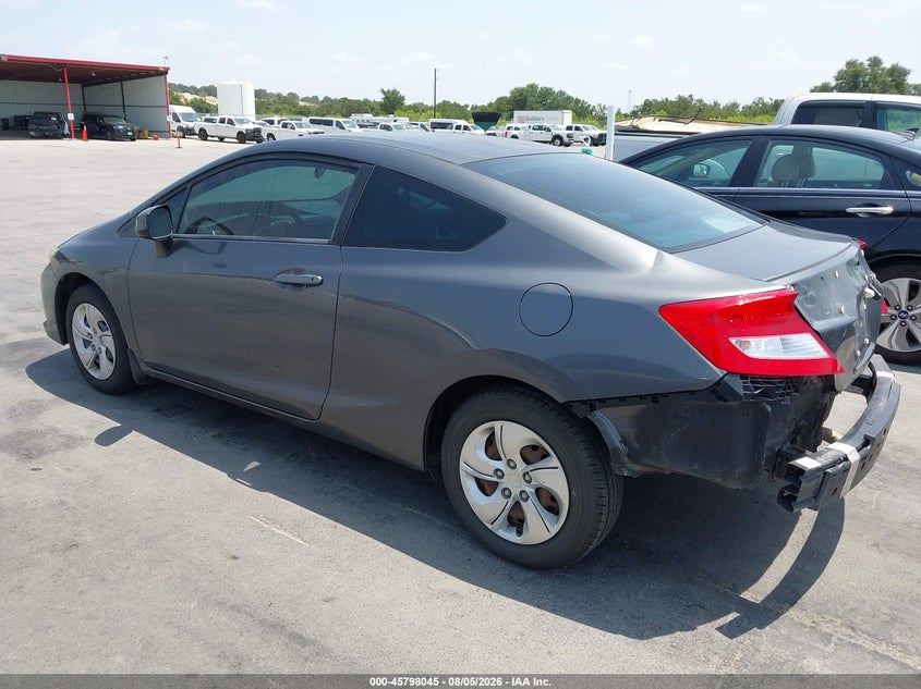 Vin: 2hgfg3b51dh515785, lot: 46296876, honda civic lx 20133