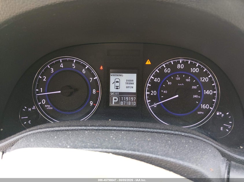 2015 INFINITI Q40 auction photo 7