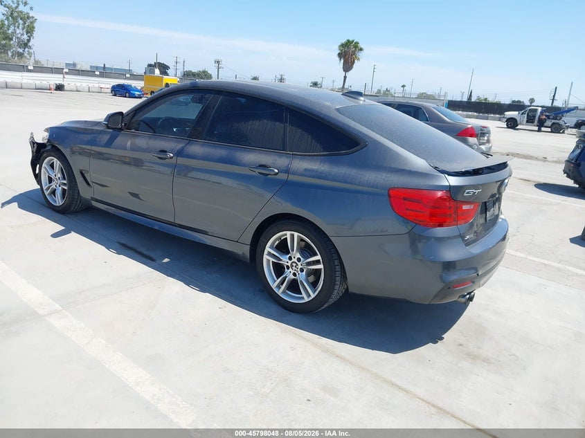 Vin: wba3x5c51ed556568, lot: 46296879, bmw 328i gran turismo xdrive 20143
