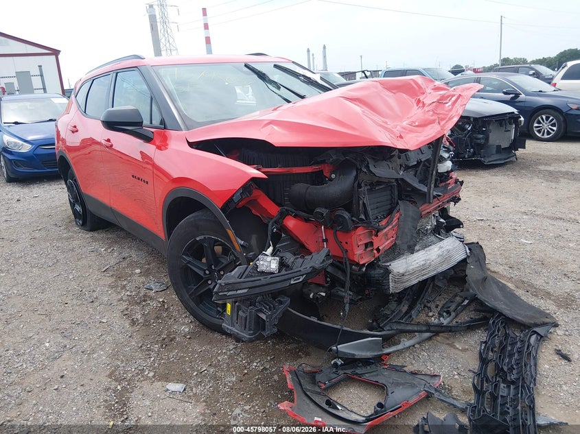 Vin: 3gnkbcr42ss164640, lot: 46296888, chevrolet blazer fwd 2lt 2025 img_1