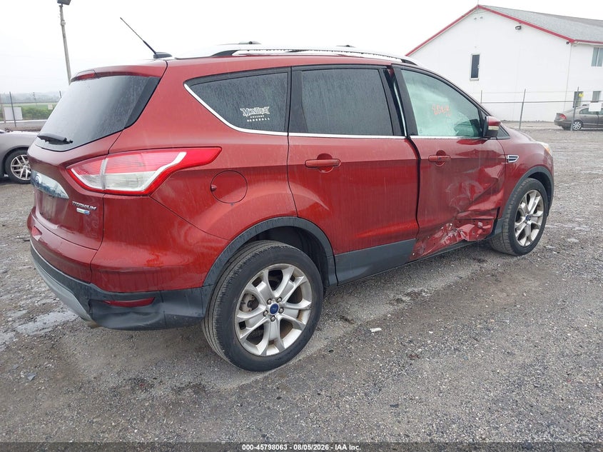Vin: 1fmcu9jx2gub29549, lot: 46296894, ford escape titanium 20164