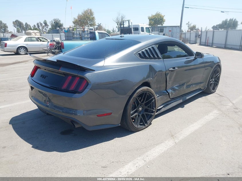 Vin: 1fa6p8cf9h5227101, lot: 46296895, ford mustang gt premium 20174