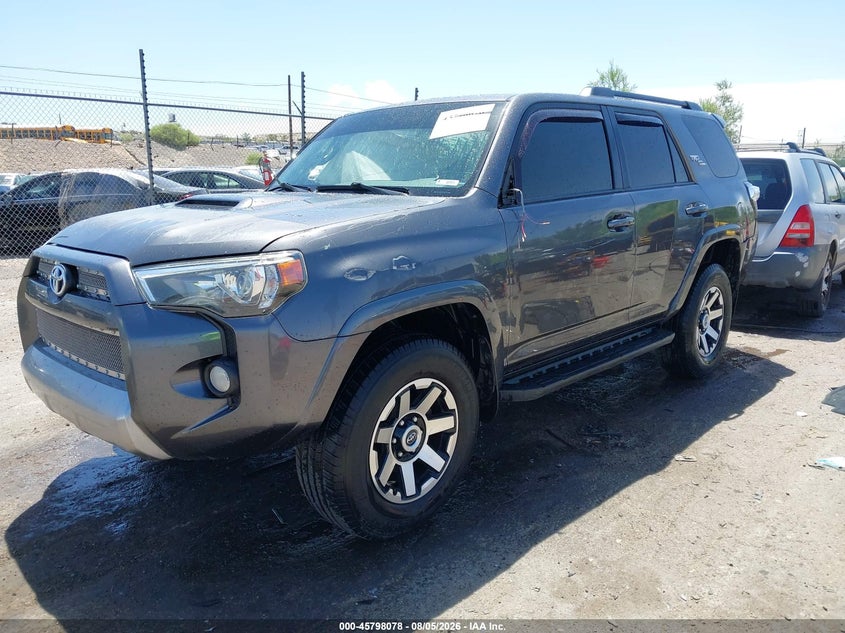 Vin: jtebu5jr3k5732132, lot: 46296909, toyota 4runner trd off road 20192