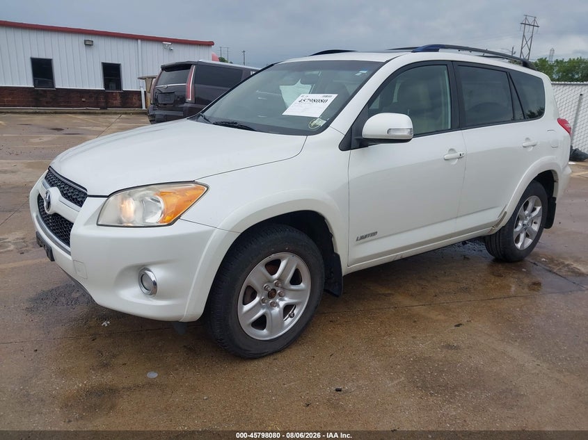 Vin: jtmyf4dv0a5022678, lot: 46296911, toyota rav4 limited 20102