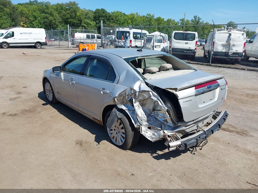 Vin: 3fadp0l36ar282896, lot: 46296919, ford fusion hybrid 20103