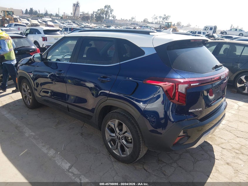Vin: kndeu2aaxr7500877, lot: 46296926, kia seltos s 20243