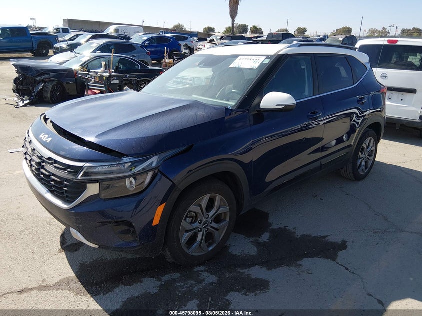Vin: kndeu2aaxr7500877, lot: 46296926, kia seltos s 20242