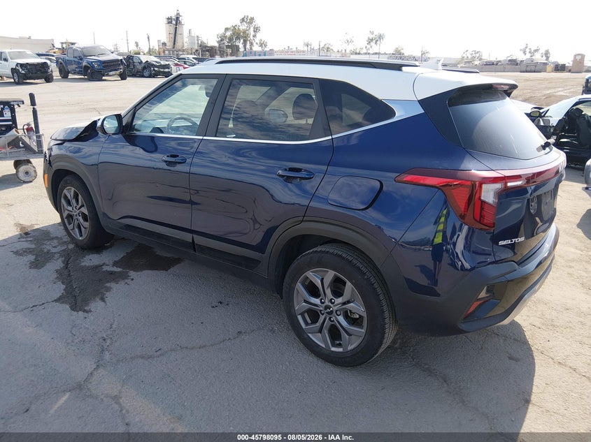 Vin: kndeu2aaxr7500877, lot: 46296926, kia seltos s 20243