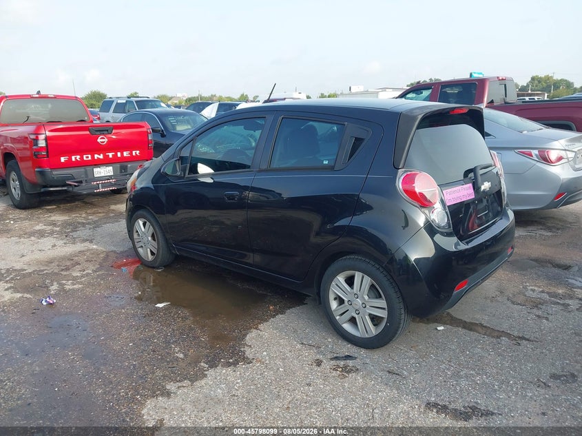 Vin: kl8cb6s9xfc798240, lot: 46296930, chevrolet spark ls cvt 20153