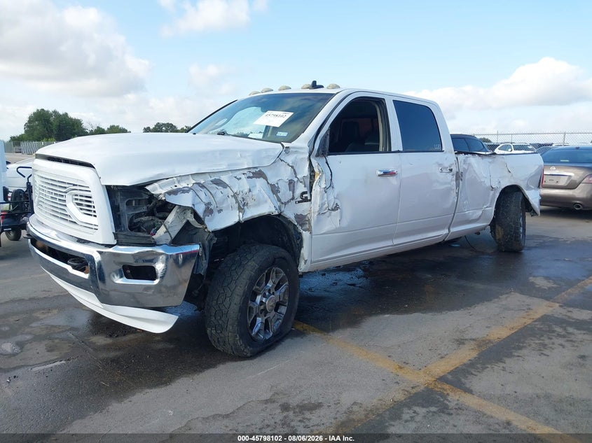 Vin: 3c6ur5kl5fg530276, lot: 46296933, ram 2500 laramie 20152