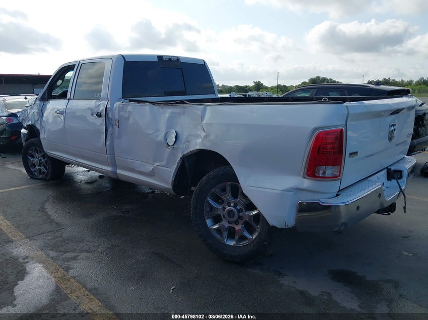 Vin: 3c6ur5kl5fg530276, lot: 46296933, ram 2500 laramie 20153
