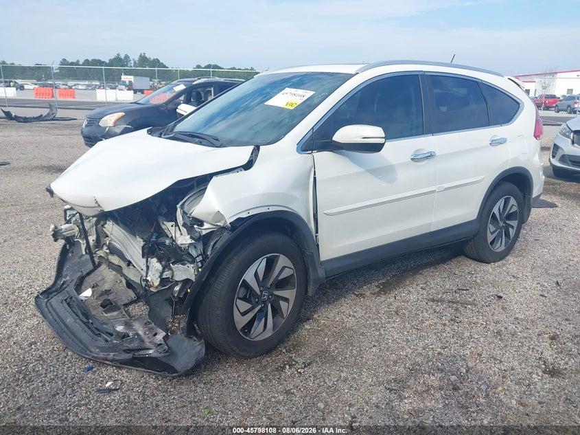 Vin: 5j6rm3h90gl005993, lot: 46296939, honda cr-v touring 20162