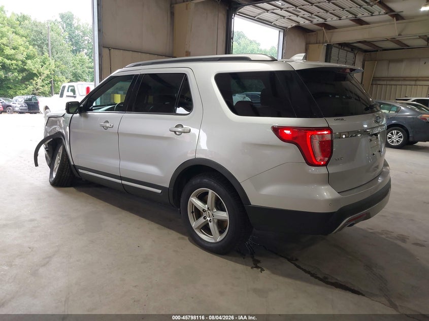 Vin: 1fm5k8d84gga94637, lot: 46296947, ford explorer xlt 20163