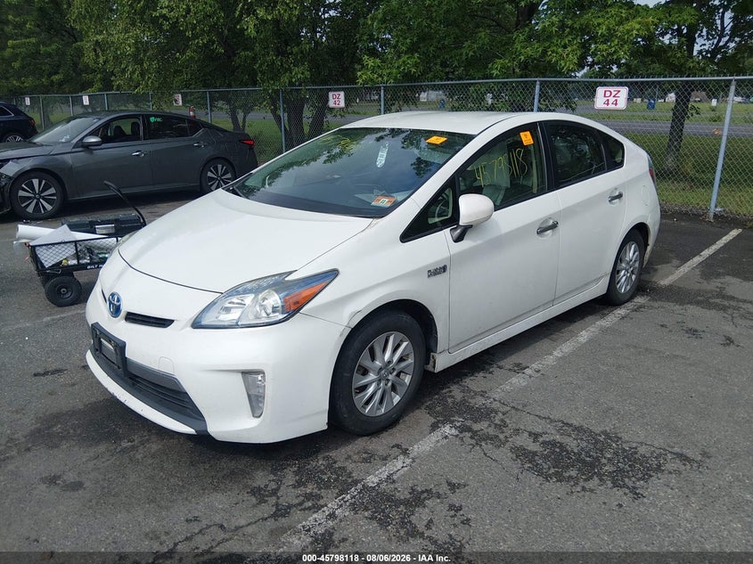 Vin: jtdkn3dp6e3050622, lot: 46296949, toyota prius plug-in advanced 20142