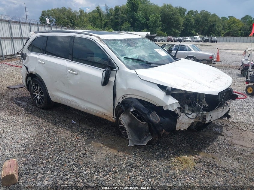 Vin: 5tdkzrfh5hs517349, lot: 46296968, toyota highlander se 2017 img_1