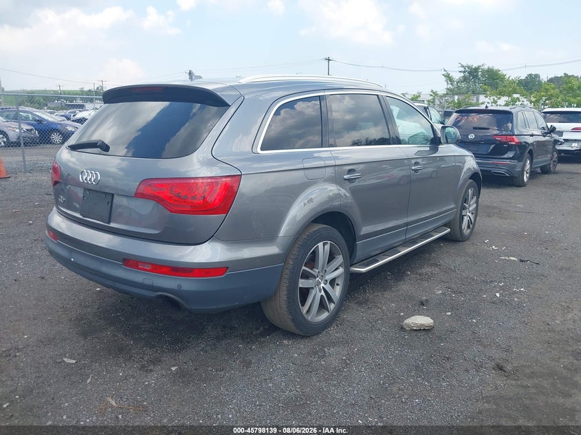 Vin: wa1lgafe5br009803, lot: 46296970, audi q7 3.0t premium 20114