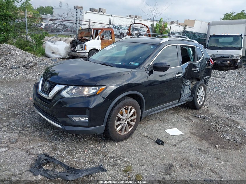 Vin: 5n1at2mt0jc845812, lot: 46296980, nissan rogue sv 20182