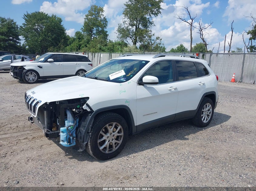 Vin: 1c4pjmlx3jd527648, lot: 46296994, jeep cherokee latitude plus 4x4 20182
