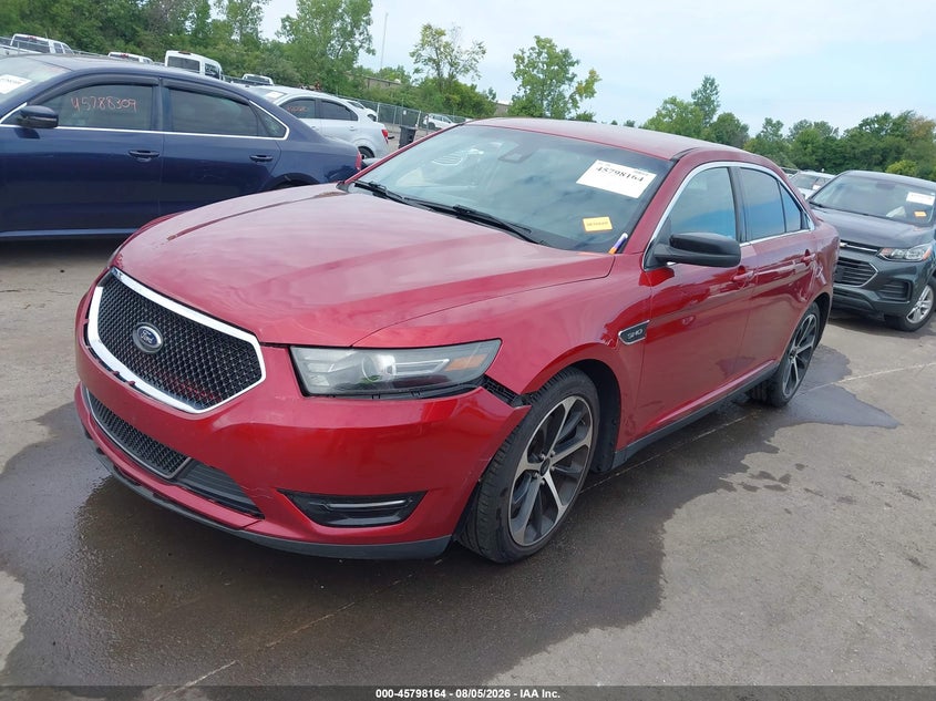 Vin: 1fahp2kt1fg121823, lot: 46296995, ford taurus sho 20152