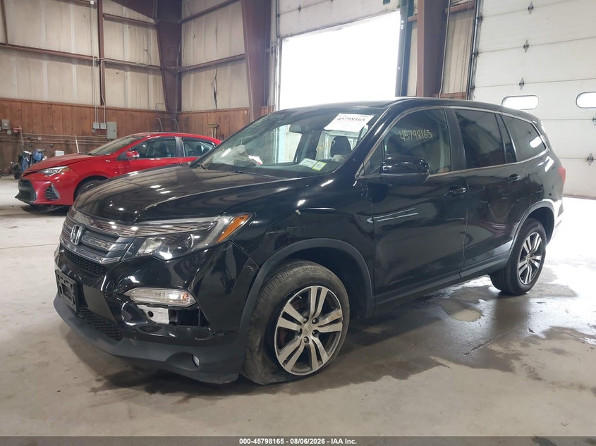 Vin: 5fnyf6h55hb047364, lot: 46296996, honda pilot ex-l 20172