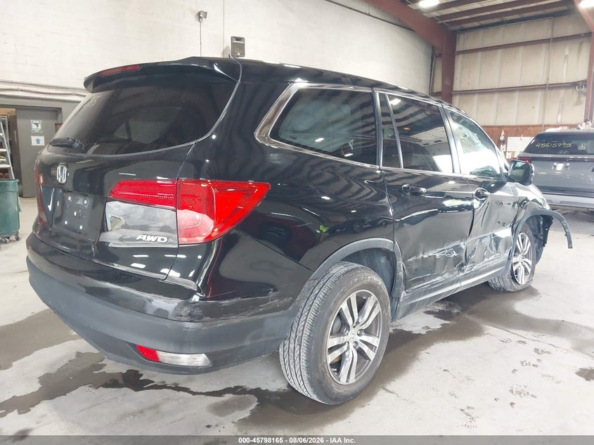 Vin: 5fnyf6h55hb047364, lot: 46296996, honda pilot ex-l 20174