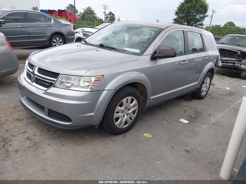 Vin: 3c4pdcab4ft713399, lot: 46297011, dodge journey american value pkg 20152