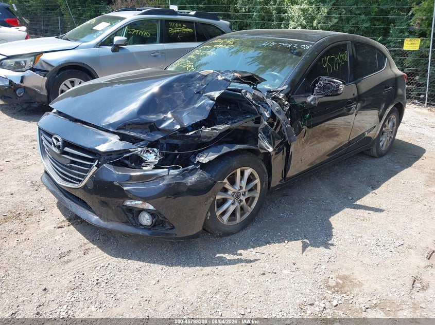Vin: jm1bm1m79g1337765, lot: 46297039, mazda mazda3 i touring 20162