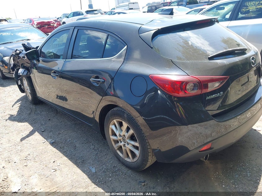 Vin: jm1bm1m79g1337765, lot: 46297039, mazda mazda3 i touring 20163