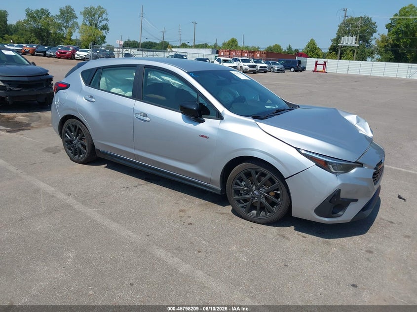 Vin: jf1guhhc3s8250939, lot: 46297040, subaru impreza rs 5-door 2025 img_1