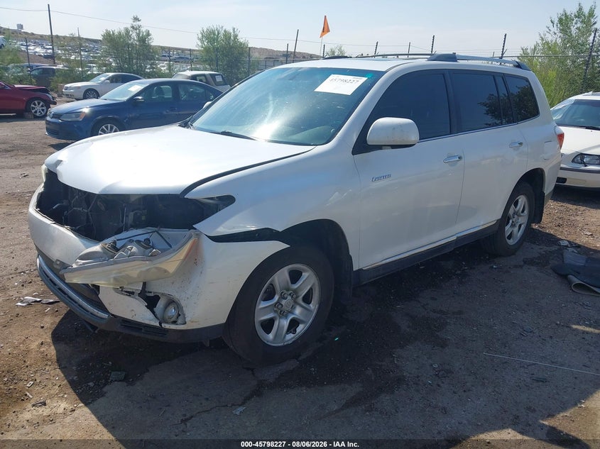 Vin: 5tddk3eh8cs173049, lot: 46297058, toyota highlander limited v6 20122