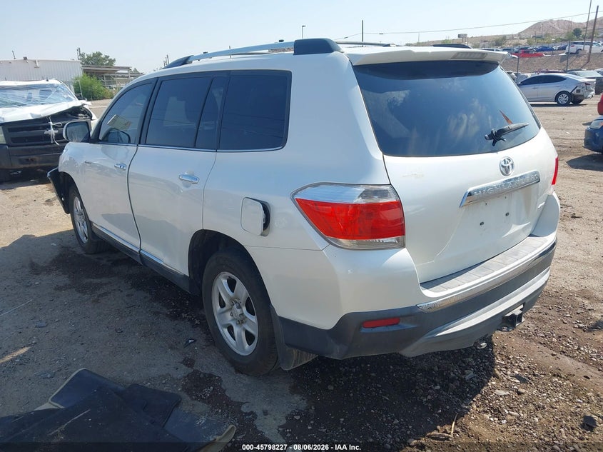 Vin: 5tddk3eh8cs173049, lot: 46297058, toyota highlander limited v6 20123